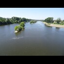Die Elbe bei Roudnice nad Labem